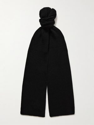 Ribbed Cashmere Scarf Ribbed Cashmere Scarf