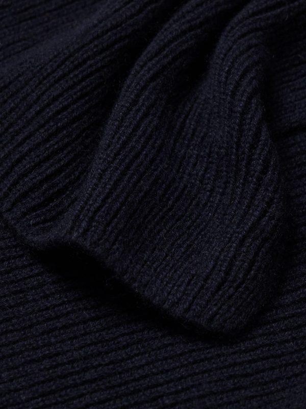 Ribbed Cashmere Scarf - CU