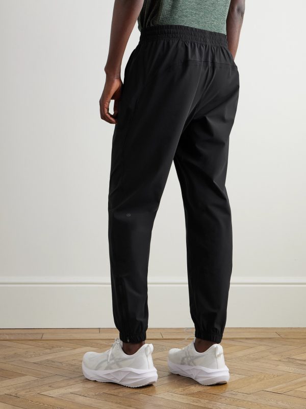 Pace Breaker Tapered Stretch Recycled-Shell Track Pants - BK