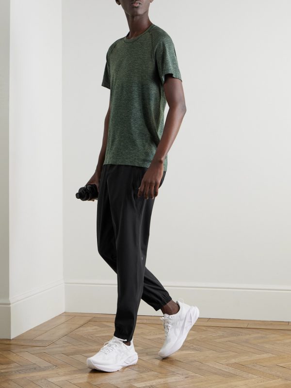 Pace Breaker Tapered Stretch Recycled-Shell Track Pants - OU