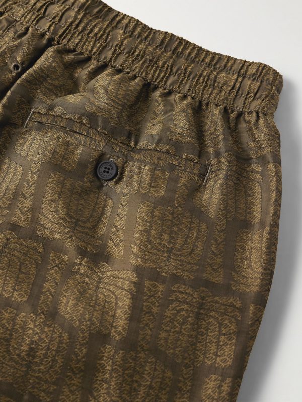 Rio Straight-Leg Mid-Length Recycled-Jacquard Swim Shorts - CU Rio Straight-Leg Mid-Length Recycled-Jacquard Swim Shorts - CU