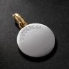 Wholeness Medium 18-Karat White and Yellow Gold Diamond Pendant - BK