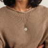 Wholeness Medium 18-Karat White and Yellow Gold Diamond Pendant - FR