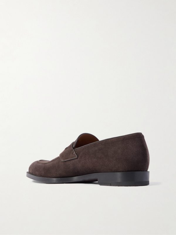 New Classic Suede Penny Loafers - BK