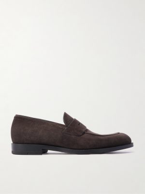 New Classic Suede Penny Loafers