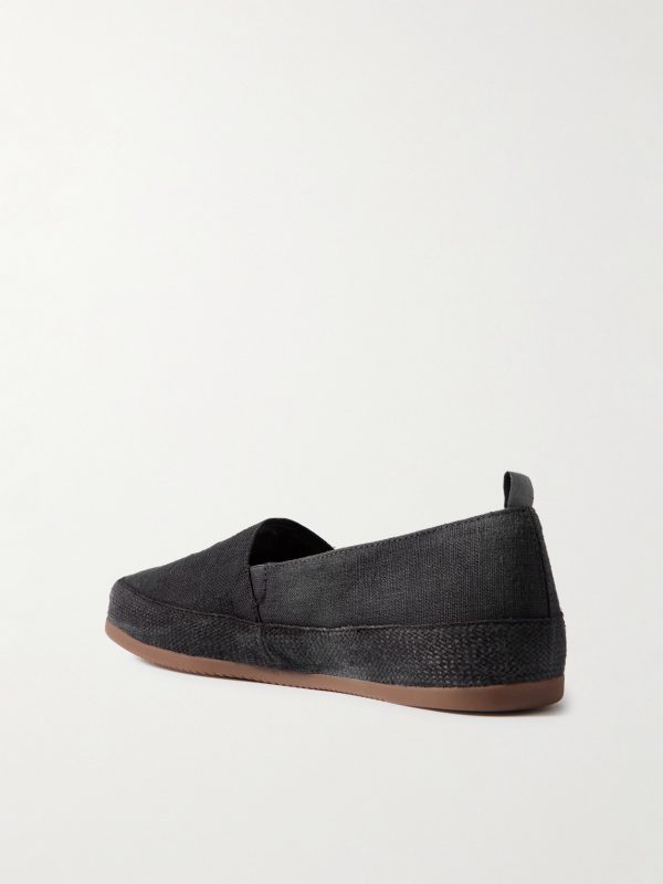 Linen Espadrilles - BK Linen Espadrilles - BK
