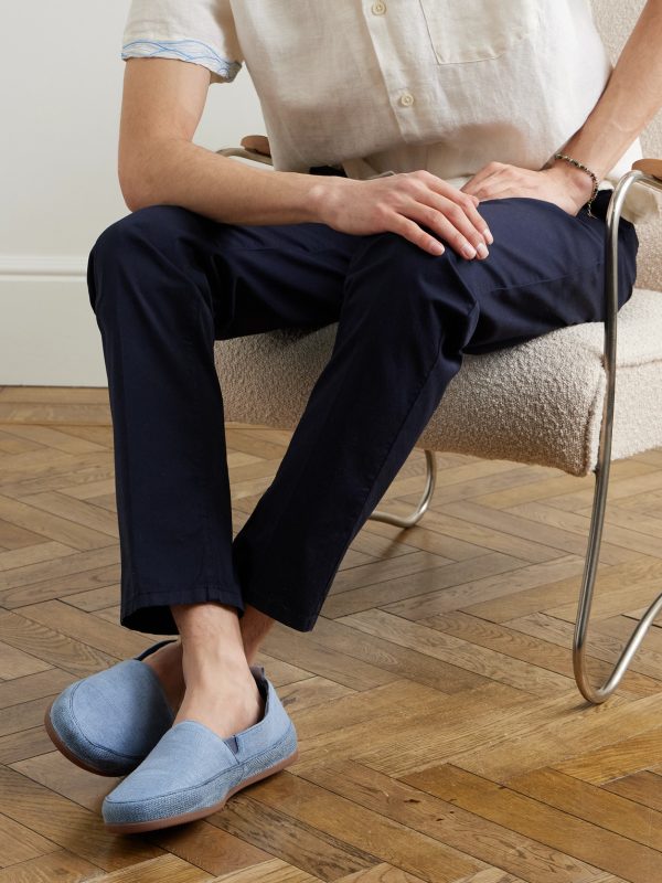 Garment-Dyed Canvas Espadrilles - OU