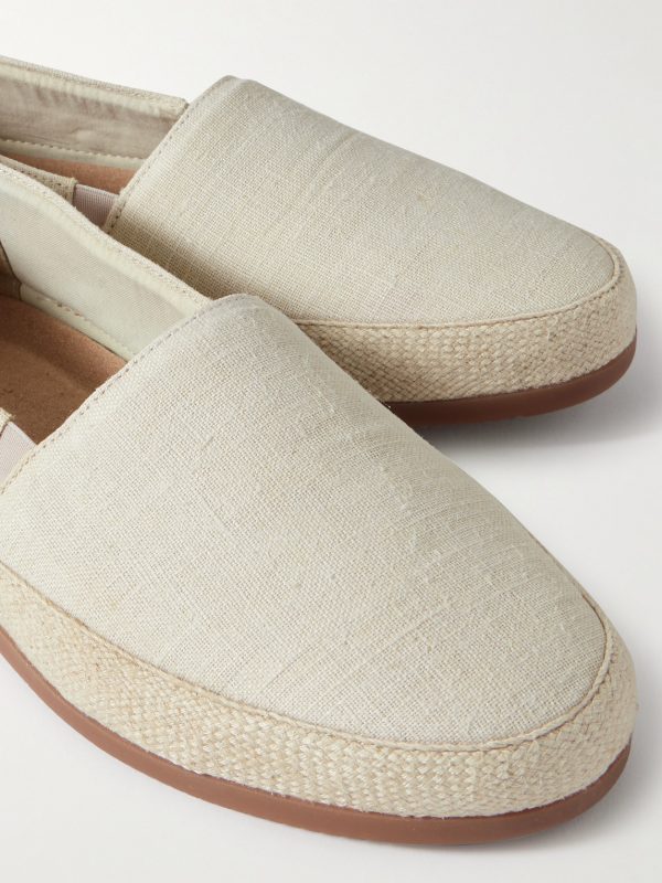 Garment-Dyed Canvas Espadrilles - CU Garment-Dyed Canvas Espadrilles - CU