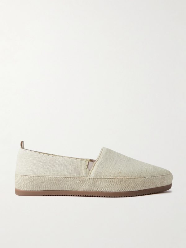 Garment-Dyed Canvas Espadrilles Garment-Dyed Canvas Espadrilles