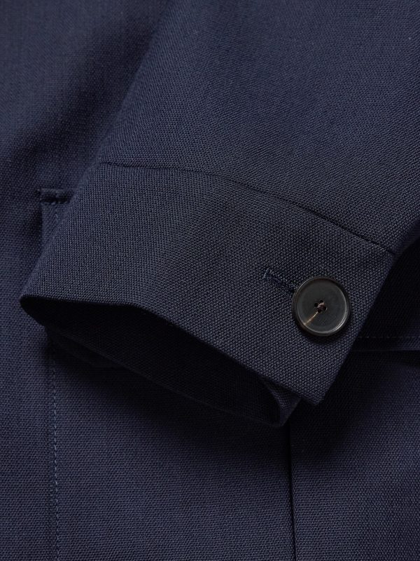 Recycled Woven Shirt Jacket - E1