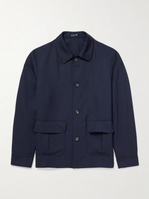 Recycled Woven Shirt Jacket
