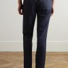 Phillip Straight-Leg Twill Drawstring Suit Trousers - BK Phillip Straight-Leg Twill Drawstring Suit Trousers - BK