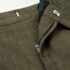 Straight-Leg Puppytooth Linen Suit Trousers - E1 Straight-Leg Puppytooth Linen Suit Trousers - E1