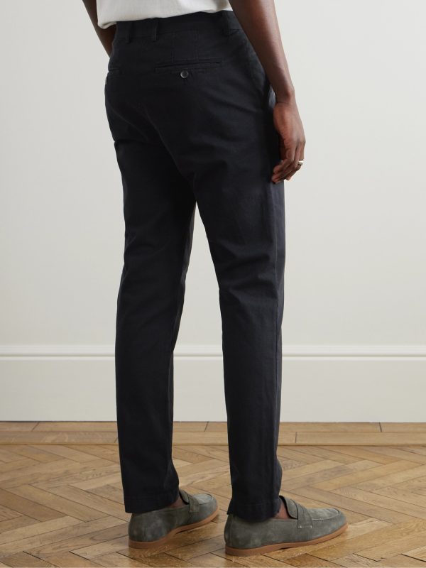 Slim-Fit Cotton-Twill Chinos - BK
