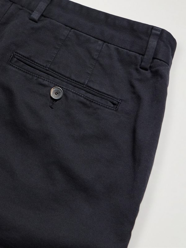 Slim-Fit Cotton-Twill Chinos - CU