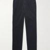 Slim-Fit Cotton-Twill Chinos