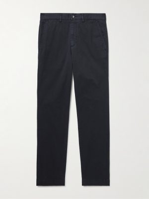 Slim-Fit Cotton-Twill Chinos