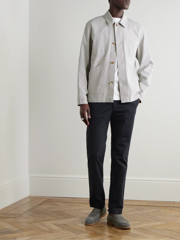 Slim-Fit Cotton-Twill Chinos - OU