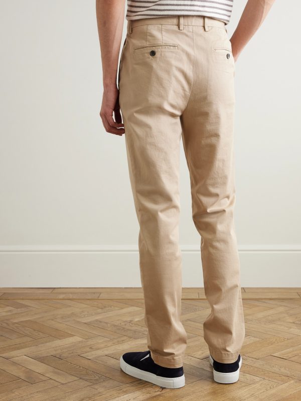 Slim-Fit Cotton-Twill Chinos - BK