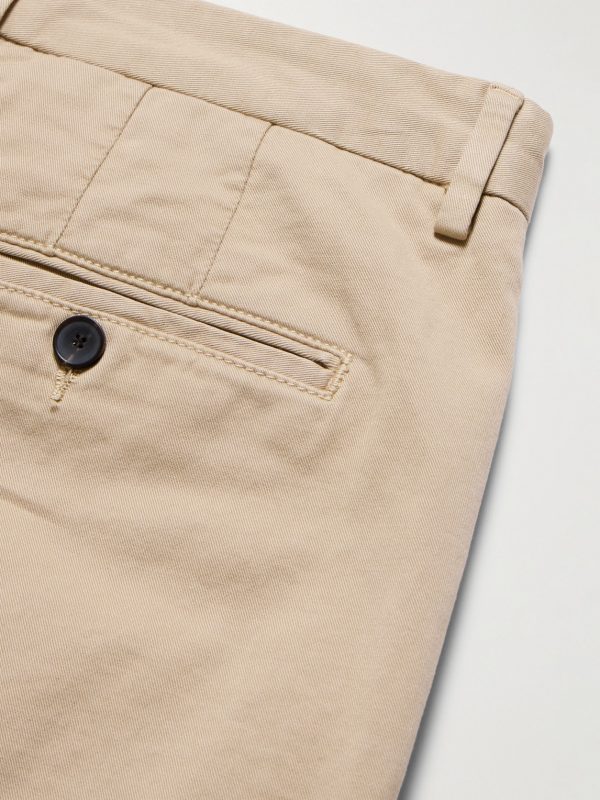 Slim-Fit Cotton-Twill Chinos - CU