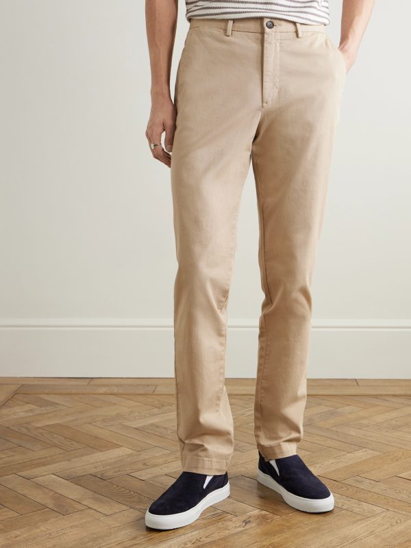Slim-Fit Cotton-Twill Chinos - FR