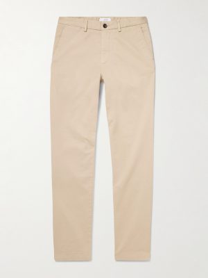 Slim-Fit Cotton-Twill Chinos
