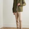 Slim-Fit Cotton-Twill Chinos - OU