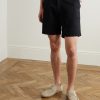 Straight-Leg Garment-Dyed Cotton-Blend Twill Bermuda Shorts - FR Straight-Leg Garment-Dyed Cotton-Blend Twill Bermuda Shorts - FR