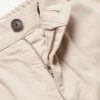 Straight-Leg Garment-Dyed Organic Cotton-Blend Twill Shorts - E1 Straight-Leg Garment-Dyed Organic Cotton-Blend Twill Shorts - E1