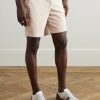 Straight-Leg Garment-Dyed Organic Cotton-Blend Twill Shorts - FR Straight-Leg Garment-Dyed Organic Cotton-Blend Twill Shorts - FR
