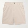 Straight-Leg Garment-Dyed Organic Cotton-Blend Twill Shorts Straight-Leg Garment-Dyed Organic Cotton-Blend Twill Shorts