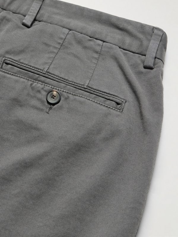 Slim-Fit Cotton-Twill Chinos - CU