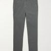 Slim-Fit Cotton-Twill Chinos