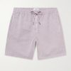 Straight-Leg Organic Cotton and Linen-Blend Drawstring Shorts Straight-Leg Organic Cotton and Linen-Blend Drawstring Shorts