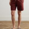 Straight-Leg Organic Cotton and Linen-Blend Drawstring Shorts - FR
