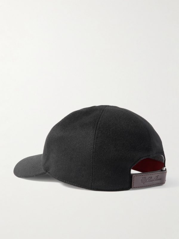 Ivy Cashmere Baseball Cap - BK