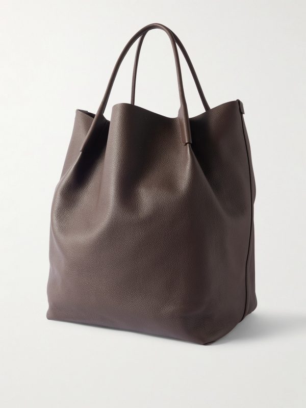 Bale Extra-Large Full-Grain Leather Tote Bag - BK Bale Extra-Large Full-Grain Leather Tote Bag - BK