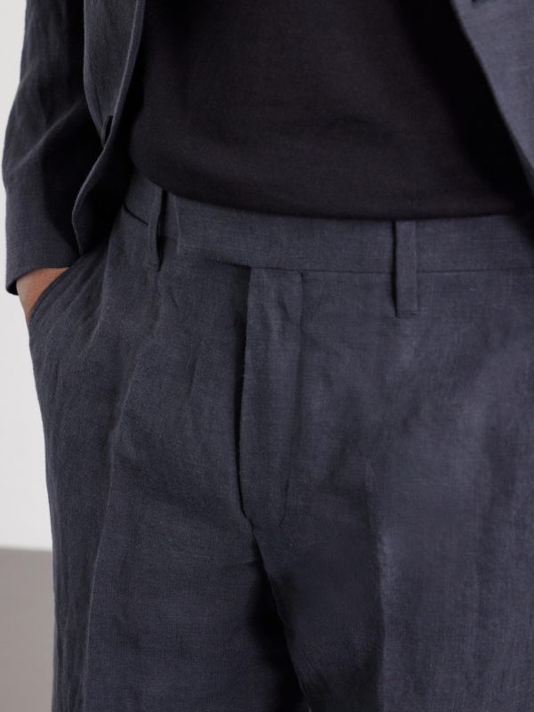 Phillip Slim-Fit Linen Suit Trousers - CU Phillip Slim-Fit Linen Suit Trousers - CU
