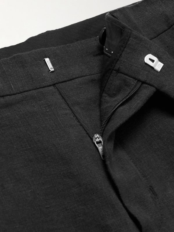 Phillip Slim-Fit Linen Suit Trousers - E1 Phillip Slim-Fit Linen Suit Trousers - E1