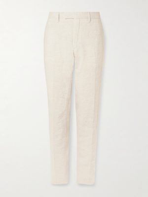 Phillip Slim-Fit Linen Suit Trousers Phillip Slim-Fit Linen Suit Trousers