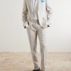 Phillip Slim-Fit Linen Suit Trousers - OU Phillip Slim-Fit Linen Suit Trousers - OU