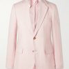 Slim-Fit Linen Suit Jacket Slim-Fit Linen Suit Jacket
