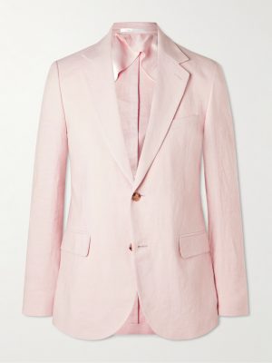 Slim-Fit Linen Suit Jacket Slim-Fit Linen Suit Jacket