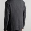 Regular-Fit Linen Suit Jacket - BK Regular-Fit Linen Suit Jacket - BK