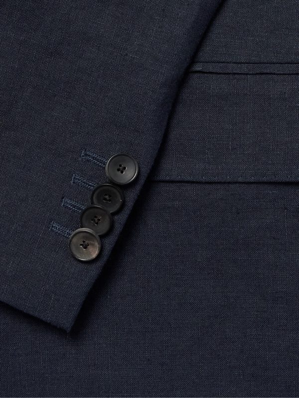 Regular-Fit Linen Suit Jacket - CU Regular-Fit Linen Suit Jacket - CU