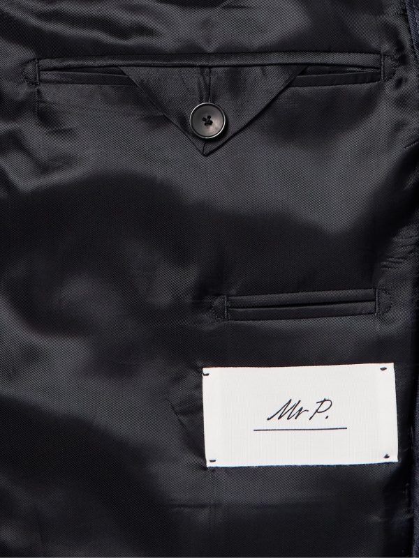 Regular-Fit Linen Suit Jacket - E1 Regular-Fit Linen Suit Jacket - E1