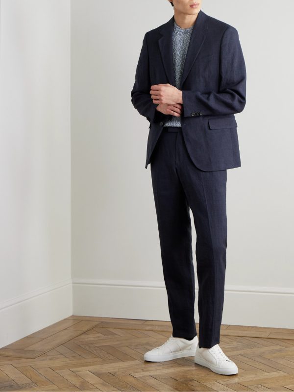 Regular-Fit Linen Suit Jacket - OU Regular-Fit Linen Suit Jacket - OU