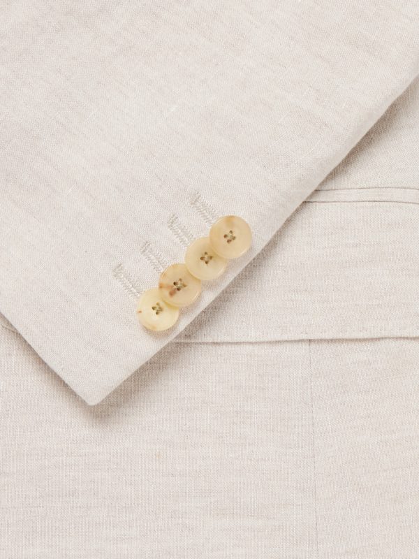 Regular-Fit Linen Suit Jacket - CU Regular-Fit Linen Suit Jacket - CU