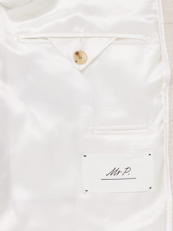 Regular-Fit Linen Suit Jacket - E1 Regular-Fit Linen Suit Jacket - E1