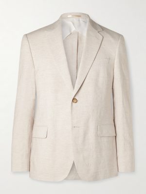 Regular-Fit Linen Suit Jacket Regular-Fit Linen Suit Jacket